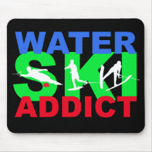 Water Ski  Addict Mousepad