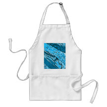 Water Skin Abstract Apron