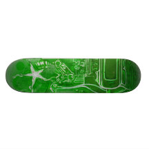 Water Splash Skateboard