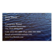Water Surface Texture Business Card
