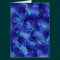 Water Swirl cards