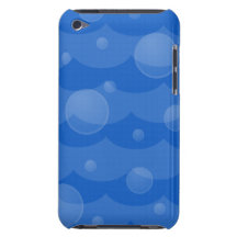 Water Waves and Bubbles iPod Touch Barely There iPod Cases