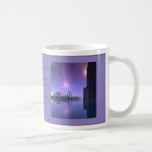 Water World Haiga Poetry Mug