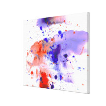 Watercolor 2 stretched canvas prints