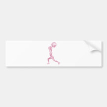 Watercolor Clean & Jerk in Pink Bumper Sticker