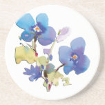 Watercolor Flowers Coaster