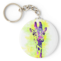 Watercolor Giraffe 2