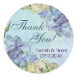 Watercolor Hydrangea Floral -  Thank You