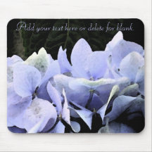 Watercolor Hydrangea Mousepads