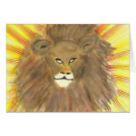 Watercolor Lion Blank Cards