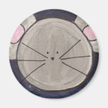 Watercolor Mouse Magnet
