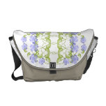 Watercolor Periwinkle Blooms Commuter Bags