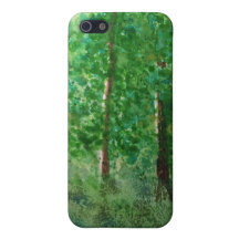 Watercolor trees case iPhone 5 cases