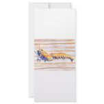 Watercolour of Shrimp on a dock, fishing bait Customized Rack Card