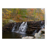 Waterfall at Laurel Hill State Park Card