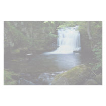 Waterfall at Watersmeet, North Devon, England Stationery Design