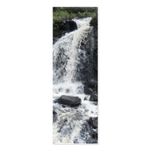 Waterfall Bookmark Business Card Templates