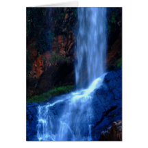 Waterfall Haven Greeting Cards