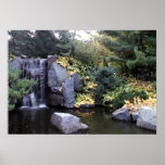Waterfall in Minnesota Watercolor Version Print