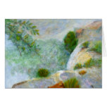 Waterfall in the Mist, Greeting Card