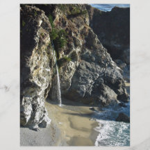 Waterfall on Beach Flyer