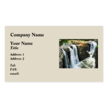 Waterfall Paterson NJ Business Cards