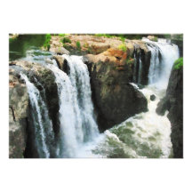 Waterfall Paterson NJ Personalized Invite