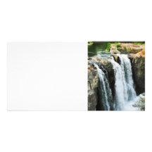 Waterfall Paterson NJ Picture Card