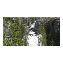 Waterfall Photo Greeting Card