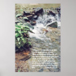 Waterfall Scripture posters