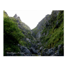 Waterfalls in Captain's Bay Area, Unalaska Island Post Cards