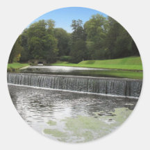 Waterfalls In Fountains Abbey Sticker
