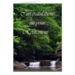 Waterfalls Retirement Card