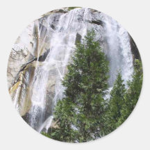Waterfalls Trees Sticker