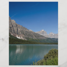 Waterfowl Lakes Icefields Parkway Alberta Canada Full Color Flyer