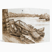 Waterfront 1885 3 ring binder