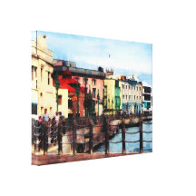 Waterfront Bridgetown Barbados Stretched Canvas Prints