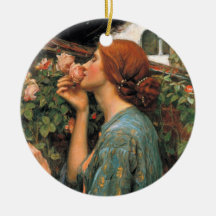 Waterhouse: Smell of Roses Ornament