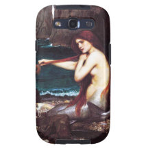 Waterhouse Vintage Mermaid Samsung Galaxy S3 Case