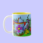 Watering Can in the Garden Mug mugs