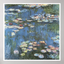 Waterlilies 1914 Claude Monet Print