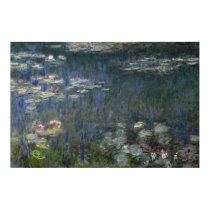 Waterlilies: Green Reflections, 1914-18 posters