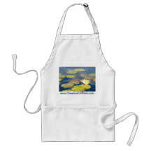 Waterlilies Mission Santa Barbara CA Products Aprons