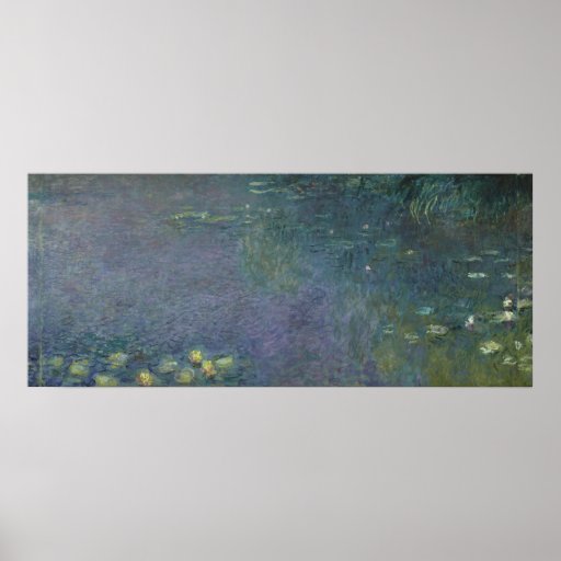 Waterlilies: Morning, 1914-18 Poster