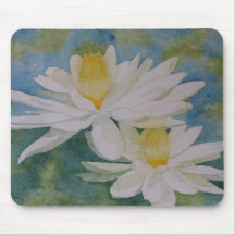 Waterlilies Mouse Pad