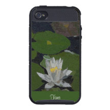 Waterlily and Lily Pads. iPhone 4/4S Cover