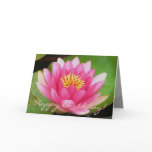 Waterlily Card Greeting Card