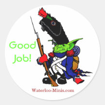 Waterloo-Minis GOOD JOB STICKER!