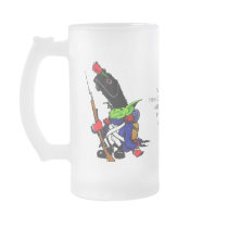 Waterloo minis UBER GOBLIN Glass Mug