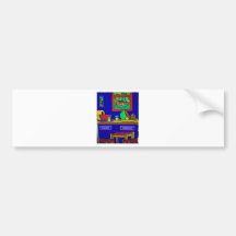 Watermellon Kitchen by Piliero Bumper Sticker